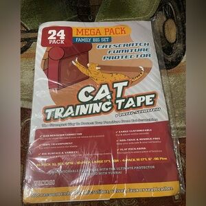 24pc Mega-Pack Cat Anti-Scratch Furniture Protection Training Tape 3 sizes NEW
